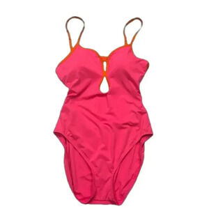Kate Spade One Piece Swimsuit Radiant Pink Size XL NWT